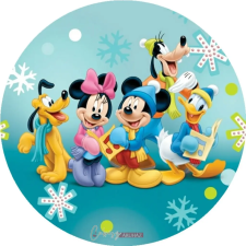  Mickey egér és barátai témájú tortaostya,ostyalap sütés és főzés