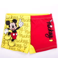  Mickey egér kisfiú fürdő alsó - fürdő boxer - sárga - 110