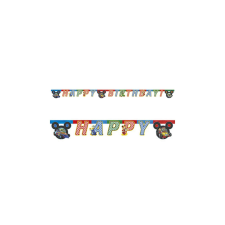 Mickey Junior Roadster Happy Birthday felirat party kellék