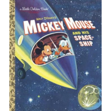 Mickey Mouse and His Spaceship – Jane Werner, RH Disney idegen nyelvű könyv