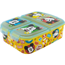  Mickey Mouse több rekeszes uzsonnás doboz uzsonnás doboz