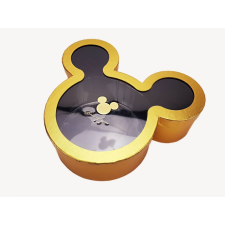 Mickey papírdoboz arany dekorálható tárgy