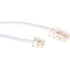 Microconnect ACT RJ11 - RJ45 cable, White 1.0m 1 M Fehér (MPK451) kábel és adapter