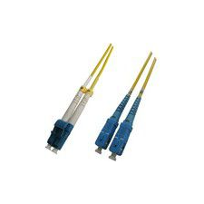 Microconnect FIB421004 InfiniBand és száloptikai kábel 4 M LC SC Sárga (FIB421004) kábel és adapter