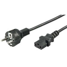 Microconnect PPE020405 250V Hálózati tápkábel 0.5m - Fekete (PE020405) kábel és adapter