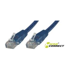 Microconnect UTP5003B hálózati kábel Kék 0,3 M Cat5e U/UTP (UTP) (UTP5003B) kábel és adapter