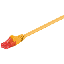 Microconnect UTP Cat6 patch kábel 20m sárga (B-UTP620Y) kábel és adapter