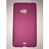 Microsoft Lumia 535 pink matt szilikon