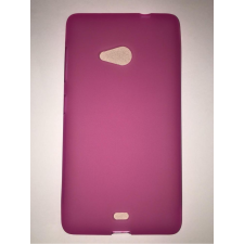 Microsoft Lumia 535 pink matt szilikon tok és táska