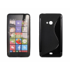 Microsoft Lumia  540, Szilikon tok, S-Case, fekete