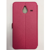 Microsoft Lumia 640XL rózsaszín pink szilikon keretes könyvtok