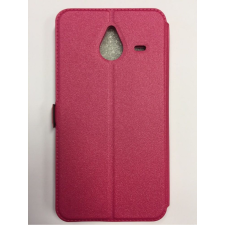 Microsoft Lumia 640XL rózsaszín pink szilikon keretes könyvtok tok és táska