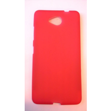 Microsoft Lumia 650 piros matt szilikon tok tok és táska