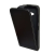Microsoft Tok álló, bőr hatású (FLIP, lefelé nyíló, szilikon tartó) FEKETE Microsoft Lumia 550