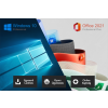  Microsoft Windows 10 Pro + Office Pro plus 2021 Csomagajánlat!( FQC-08925 + 269-17186)
