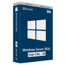 Microsoft Windows Server 2016 User CAL (10) [RDS] operációs rendszer