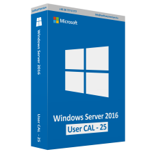 Microsoft Windows Server 2016 User CAL (25) operációs rendszer