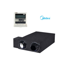 Midea HRV-D1000(B) hővisszanyerős szellőztető DC Inverter + szabályzó hővisszanyerő egység