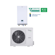 Midea MHA-V12W/D2RN8-B M-Thermal 12kW osztott split hőszivattyú 3 fázis hőszivattyú