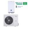 Midea MHA-V8W/D2N8-B-IWT M-thermal osztott hőszivattyú (R32, 8kW, 1 fázis,190l)