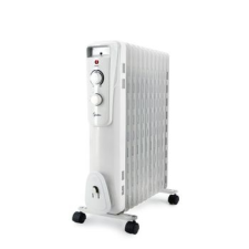Midea NY2311-16JA Olajradiátor 2300W, 11 fűtőborda, 3 fokozat, állítható termosztát, mobilis, túlmelegedés elleni védelem fűtőtest, radiátor