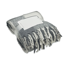 Midocean Kockás mohair-PES takaró lakástextília