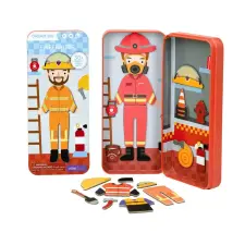 MierEdu Mágneses puzzle játék, Tűzoltó- MierEdu puzzle, kirakós