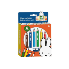 Miffy színesceruza készlet - 6 db színes ceruza
