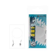 Mikado Jaws Fluorocarbon Leader 25cm 15kg horog