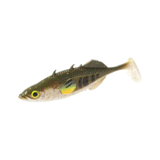 Mikado Real Fish Stickleback 5cm - Green Pumpkin horog