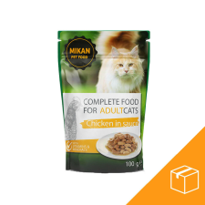 Mikan Mikan Cat Pouch (Baromfi) - 24 x 100 g macskaeledel