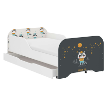  MIKI gyerekágy 140x70cm  matraccal és ágyneműtartóval - borz gyermekbútor