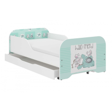  MIKI gyerekágy 160x80cm  matraccal és ágyneműtartóval - barátok ágy és ágykellék