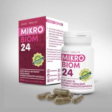  Mikrobiom 24 élőflórát és butirátot tartalmazó étrend-kiegészítő kapszula 30 db vitamin és táplálékkiegészítő