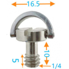 Mikrosat cseretalp csavar 1/4“ menettel (CS-037) fényképező tartozék