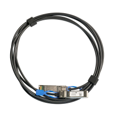 MIKROTIK XS+DA0001 SFP+ kábel 1m Fekete kábel és adapter