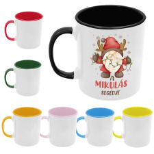 Mikulás segédje - Színes Bögre bögrék, csészék