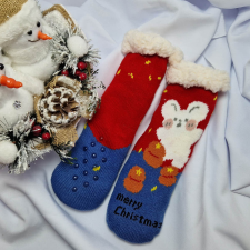  Mikulásos-Karácsonyi gyerek (FIÚ-LÁNY) MAMUSZ 32-35 gyerek zokni