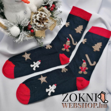 Mikulásos zokni 39-42 férfi zokni