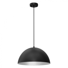 MILAGRO Beta fekete-fehér függőlámpa 35cm (MLP8954) 1xE27 világítás