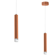 MILAGRO Copper réz LED függesztett lámpa (MIL-ML984) LED 1 izzós IP20 világítás