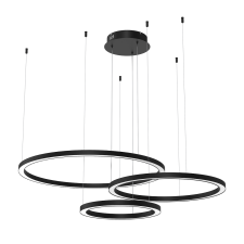MILAGRO Galaxia fekete LED függesztett lámpa (MIL-ML8789) LED 1 izzós IP20 világítás