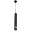 MILAGRO JOKER BLACK/GOLD függőlámpa 1x GU10 MILAGRO Fém modern stílusban