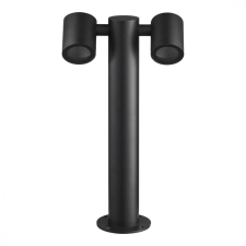 MILAGRO Kültéri kerti lámpa 2xGU10 IP44 oszlop 45cm Fekete kültéri világítás