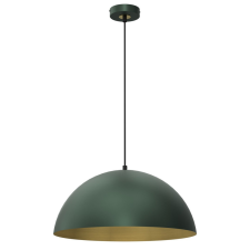 MILAGRO Lampa Wisząca Sufitowa BETA Zielona Złota 1xE27 45cm Milagro világítás
