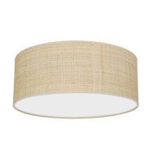 MILAGRO LED mennyezeti lámpa MARSHALL fehér rattan 2xE27 Ø40cm Milagro világítás