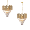 MILAGRO Madison arany kristály csillár (MIL-ML5992) E14 9 izzós IP20