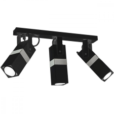 MILAGRO Mennyezeti lámpa 3x GU10 Spot fekete + ezüst VIDAR Milagro Modern stílus világítás