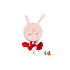 MILAGRO Mennyezeti lámpa Gyereklámpa BUNNY LED Clock 0.6W LED Milagro világítás