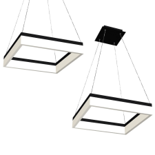 MILAGRO Nero fekete LED függesztett lámpa (MIL-ML081) LED 1 izzós IP20 világítás